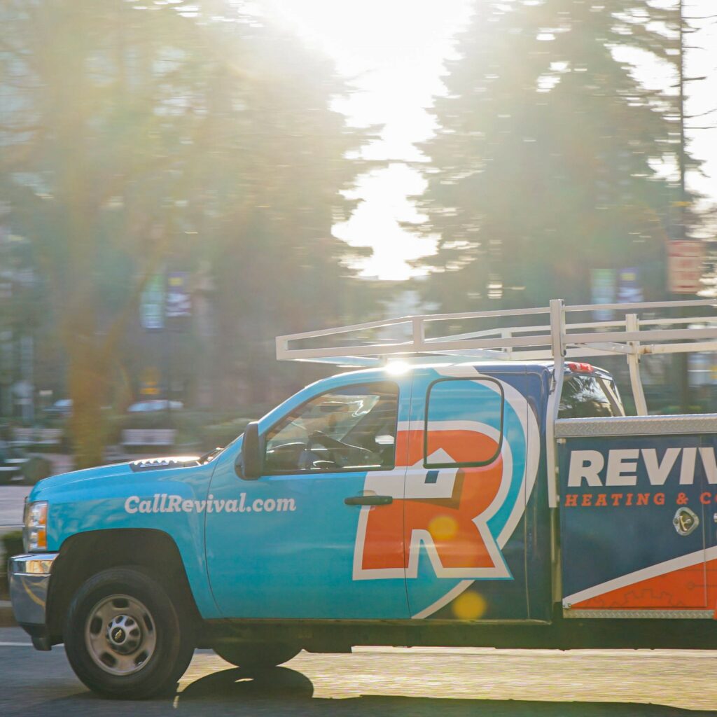 Revival Truck Residential Area for Energy Efficiency Audit in Vancouver, WA