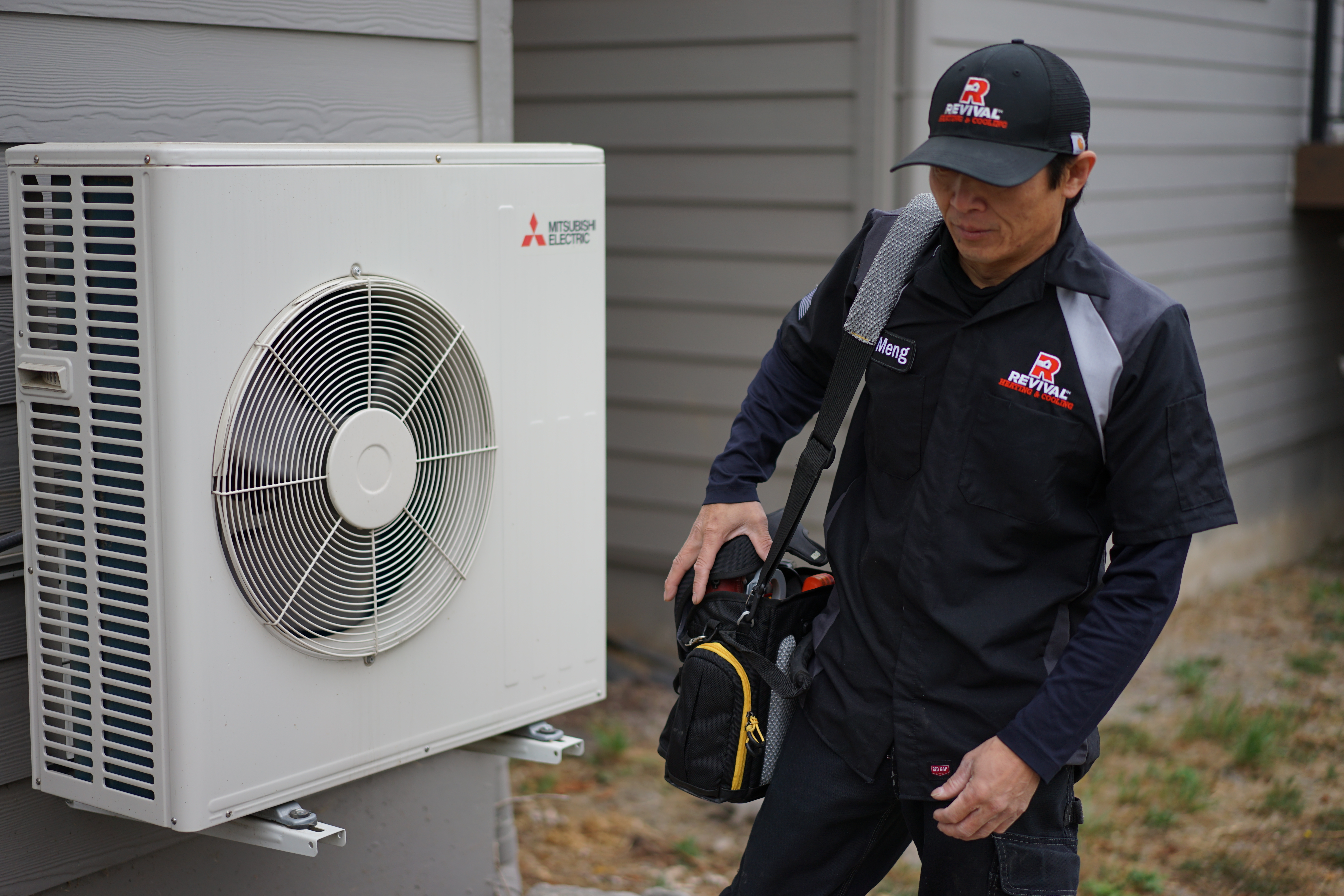 revival servicing heat pump
